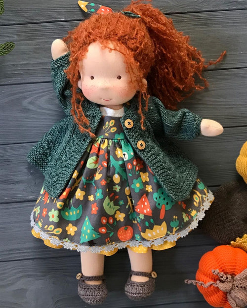 Peperudas Dolls - Handmade Waldorf Doll Taylor - The Best Gift for Christmas