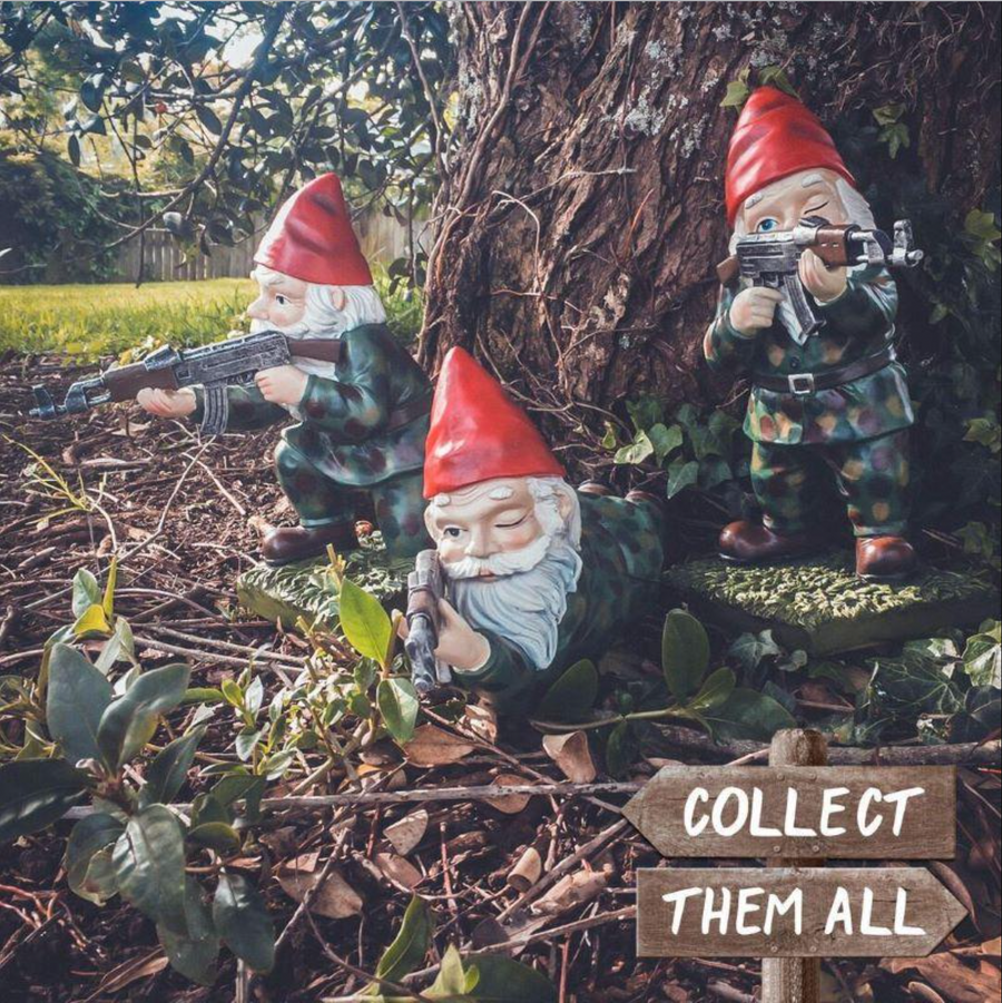 Amusing Army Gnome