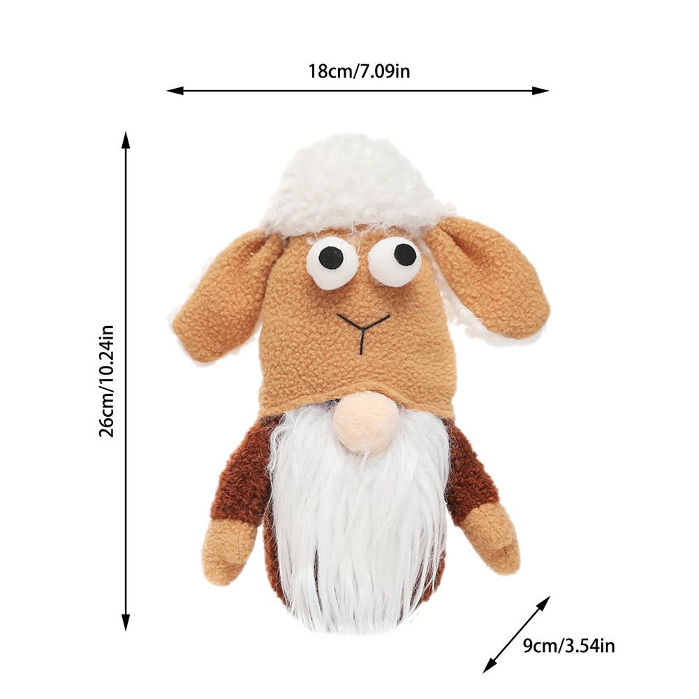 Farmhouse Sheep Gnome