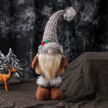 Retractable Lighted Christmas Gnomes