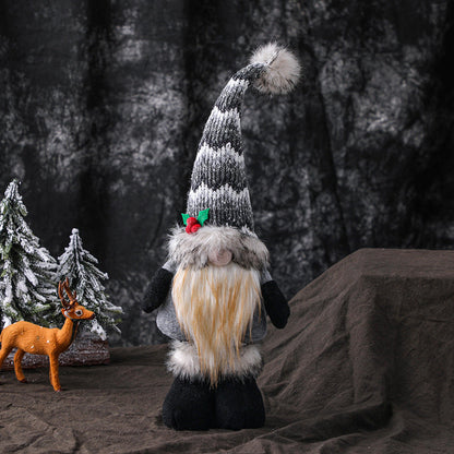 Retractable Lighted Christmas Gnomes