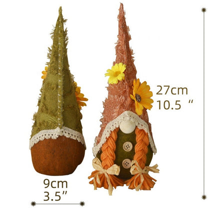 Sunflower Set of 2 Gnomes