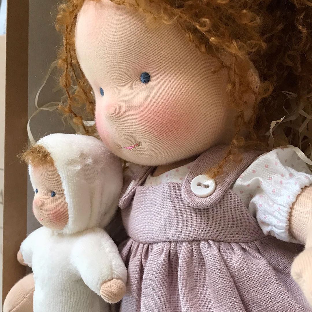 Handmade Knitted Doll - Gail