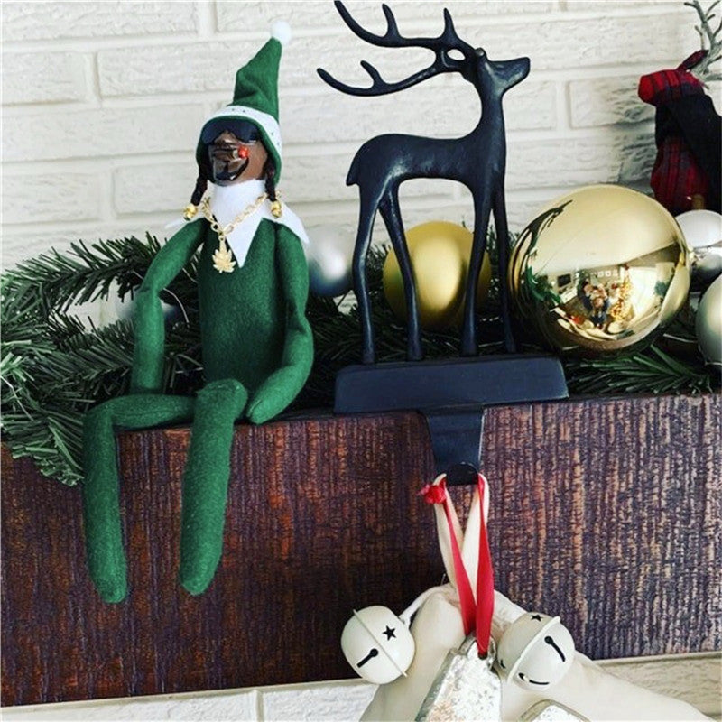 Snoop on stoop Christmas Elf Doll