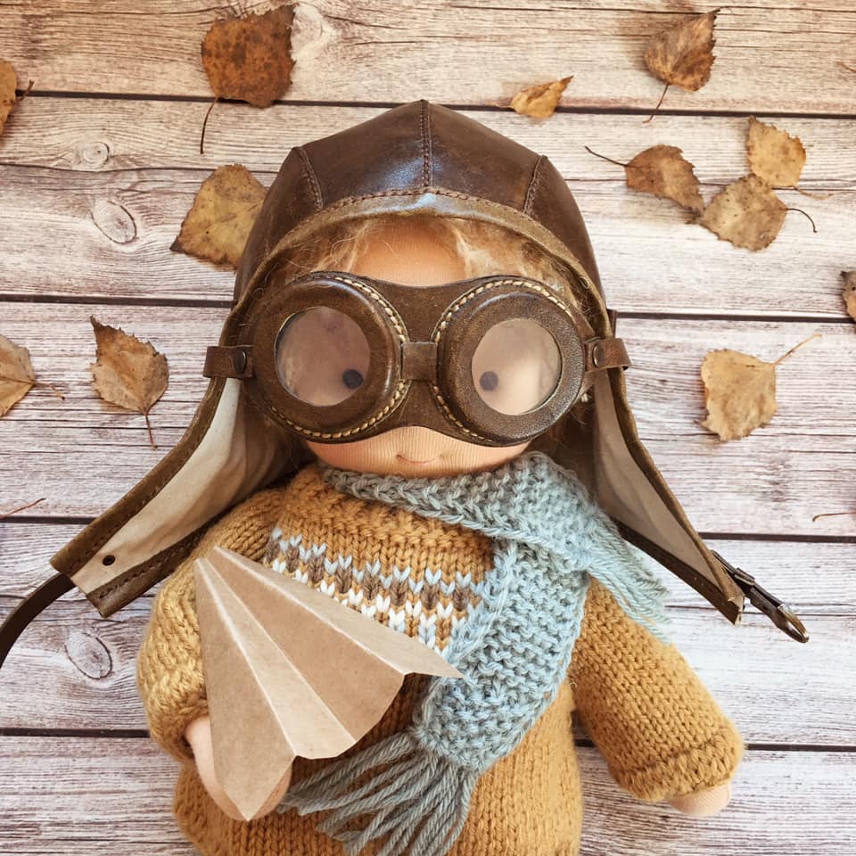 Handmade Knitted Doll - Cindy