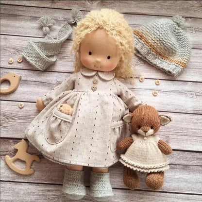 (New) Handmade Waldorf Doll - Lilian