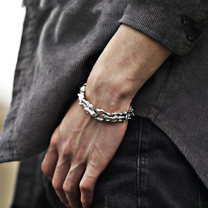 '' Always be yourself '' Dragon Bracelet