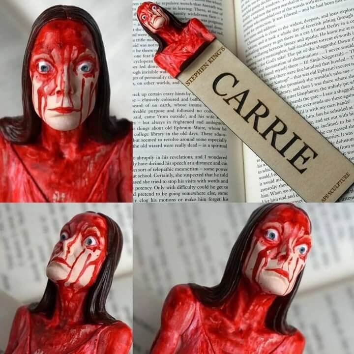 Horror bookmarks - the best gift for fans of horror novels