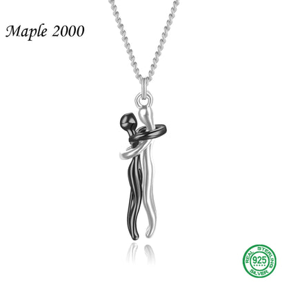 '' There's No One Like You '' Hug Necklace