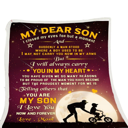 🎁Son's Gift - Warm Gift Blanket (49% OFF TODAY)