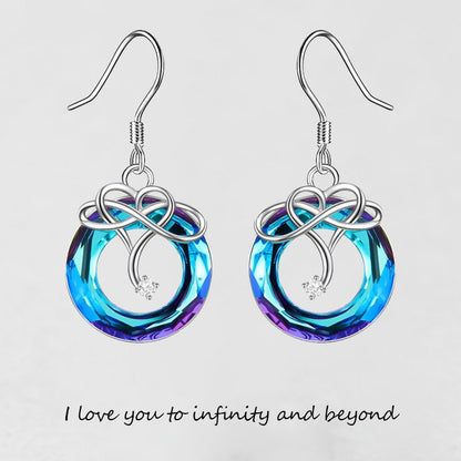 '' I love you to infinity and beyond ''  Love Infinity Necklace