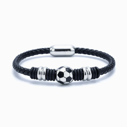 '' Find Your Path'' Football Bracelet
