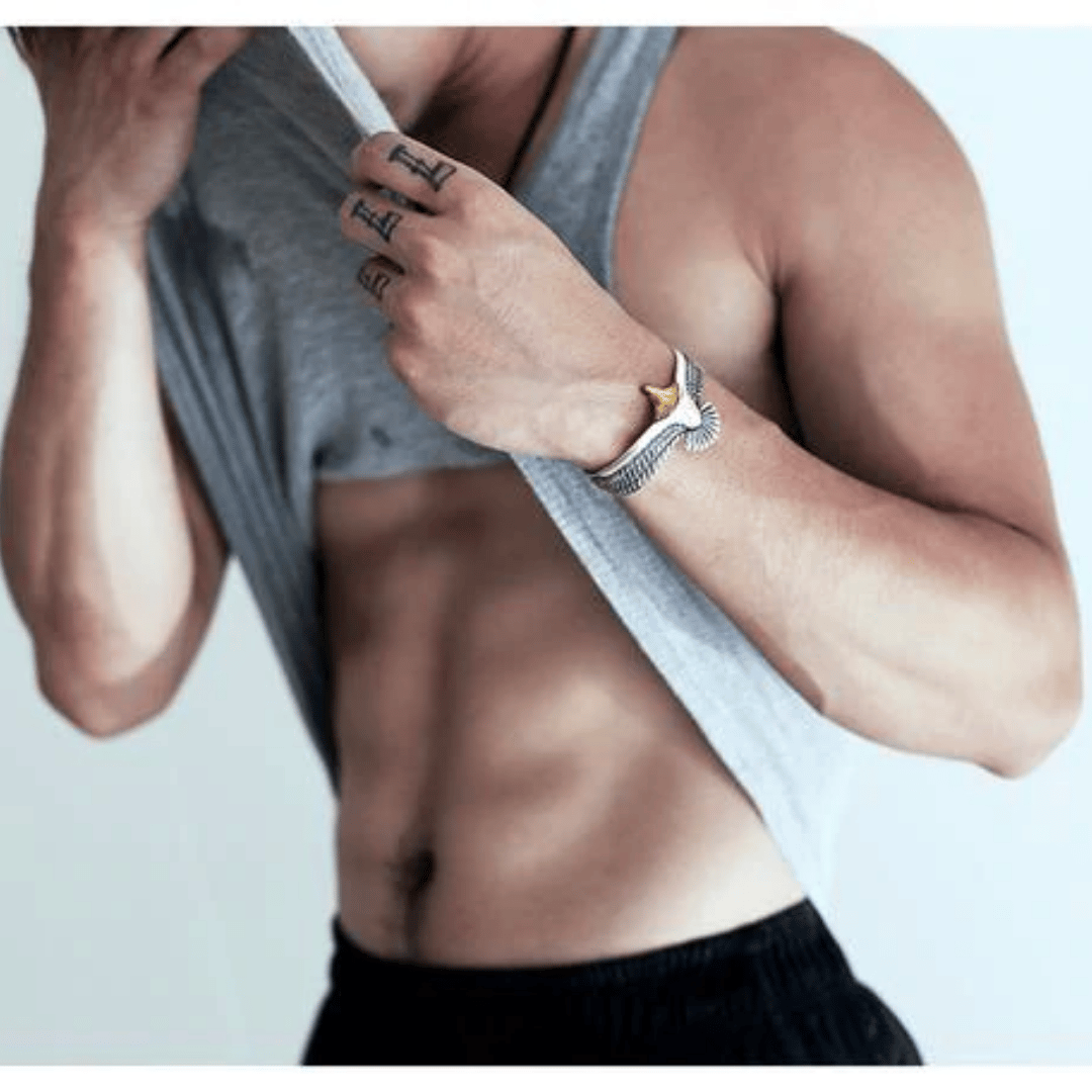 ''Focusing On Your Way'' Eagle Bracelet