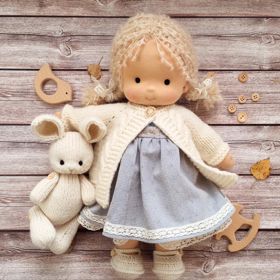 Handmade Waldorf Doll - Zora