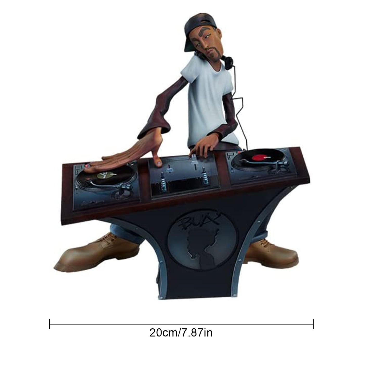 Rap Music Star Craft Sculptures Statue Ornament