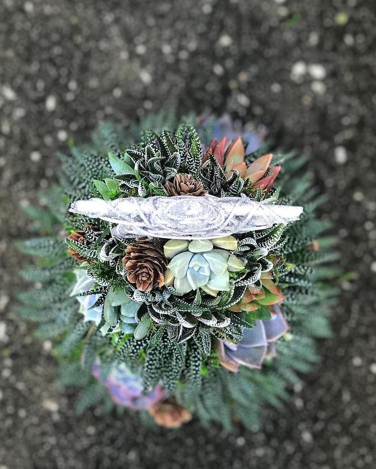🎁Handmade Surprise Christmas gift🎄Succulent Christmas Tree