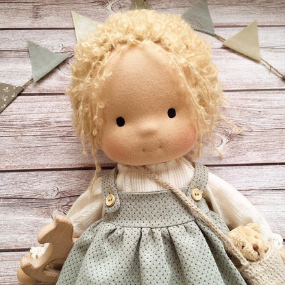 Handmade Waldorf Doll - Katherine