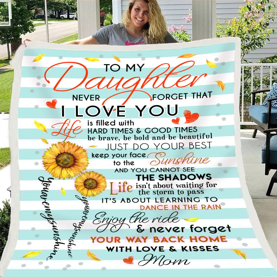 🎁Daughter's Gift - Warm Gift Blanket (49% OFF TODAY)