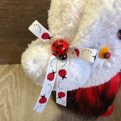 Ladybug Daisy Gnome