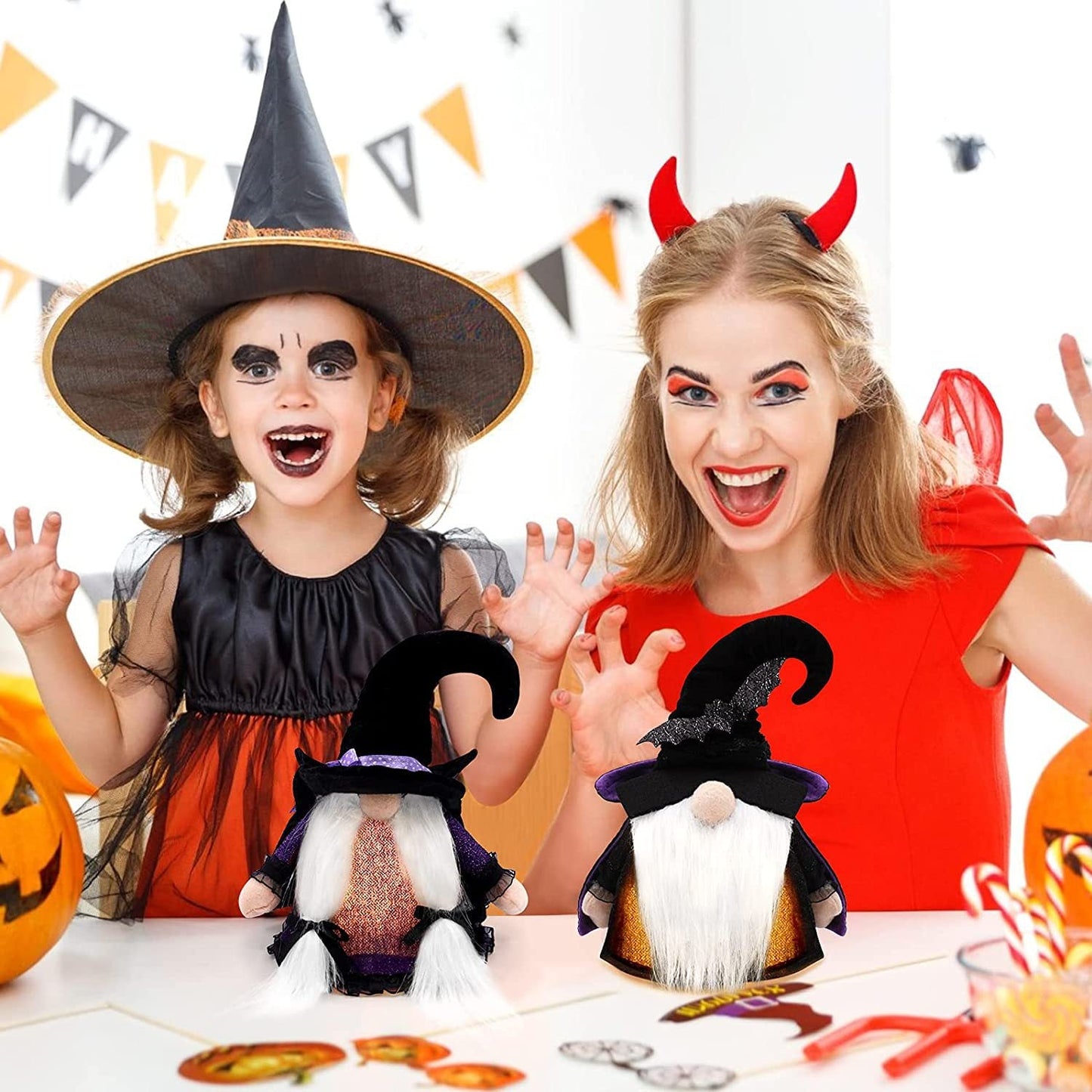 Halloween Witch Gnome